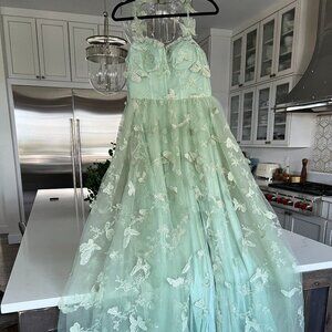 Butterfly Dress - Sea Foam Green